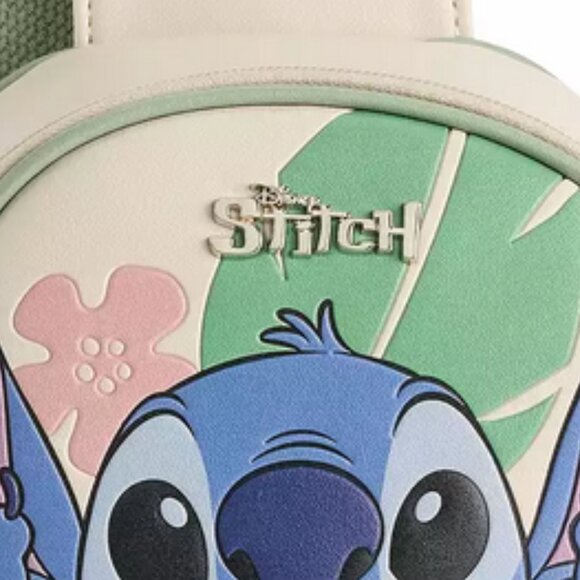 Disney Stitch Hawaiian Sling Bag Backpack and Stitch and Angel Wallet Gift Set main image 5